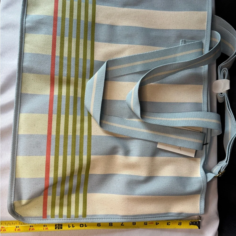 Magnolia Hearth & Hand Oversized Striped Canvas Tote Bag - Picture 11 of 11